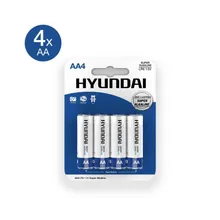 Hyundai - Super Alkaline AA Batterien - 4 Stück Hyundai - Super Alkaline AA Batterien - 4 Stück