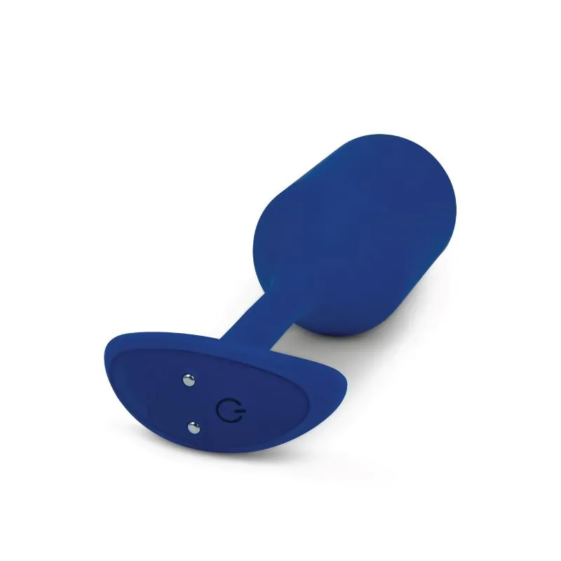 B-Vibe - Vibrating Snug Plug 4 (XL) Navy