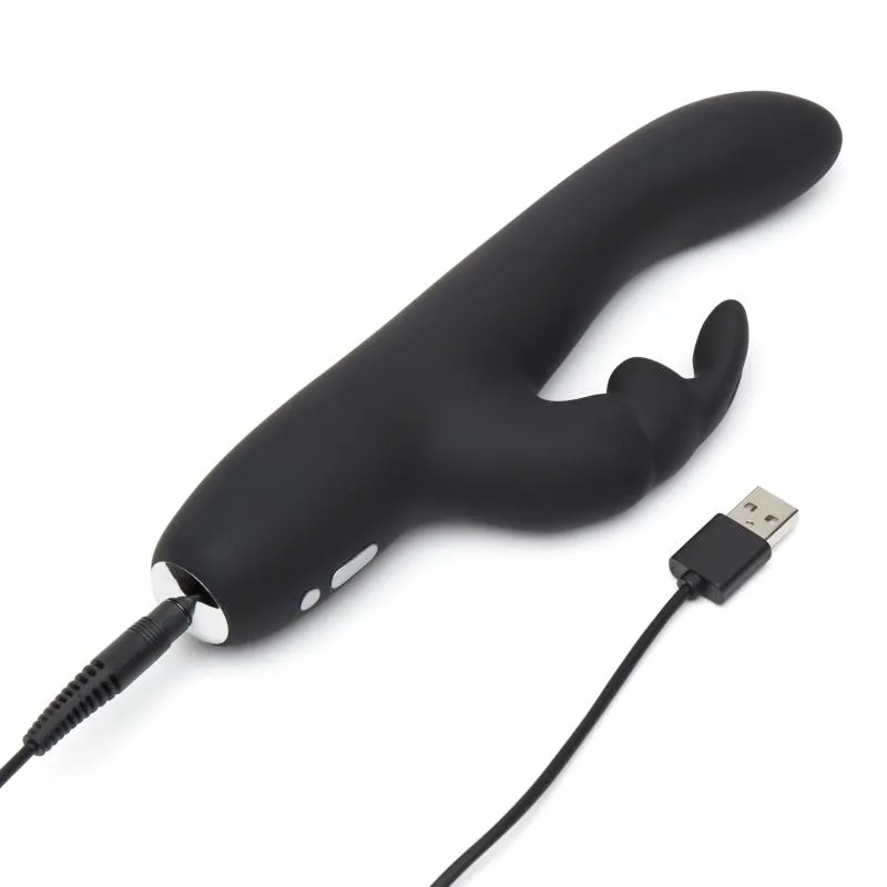 Fifty Shades of Grey – Greedy Girl Rabbit Vibrator – Schlank Wiederaufladbar