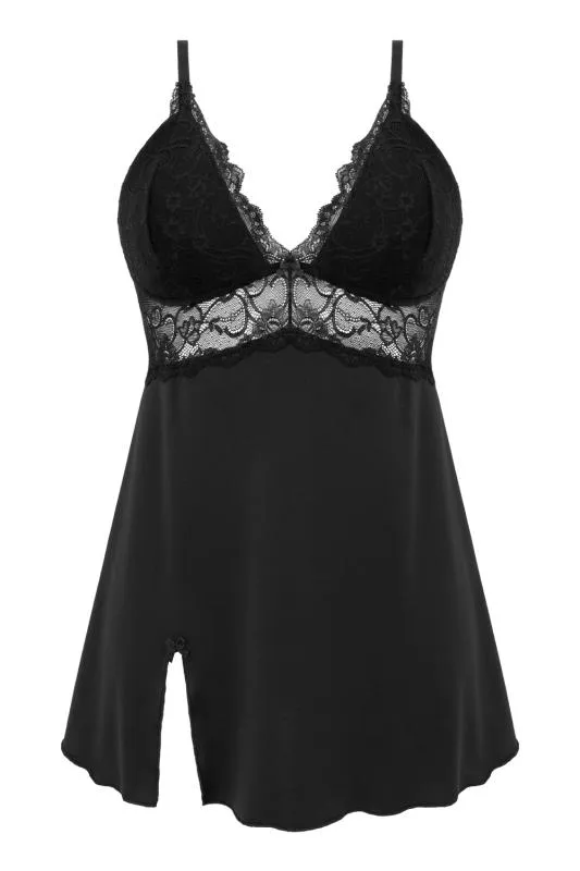 Christine - Babydoll Pixy - Schwarz