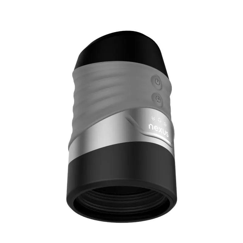 Nexus – Alpha Surge Masturbator mit Rotation & Saugfunktion – Schwarz
