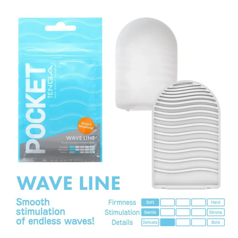 Tenga - Taschen-Stroker - Wave Line