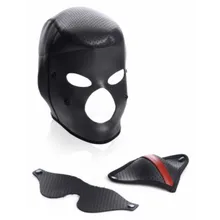 Scorpion-Hood mit abnehmbarer Augenbinde und Mundteil Scorpion-Hood mit abnehmbarer Augenbinde und Mundteil