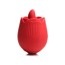 BLOOMGASM - French Rose Leck- und Vibrationsstimulator - Rot BLOOMGASM - French Rose Leck- und Vibrationsstimulator - Rot