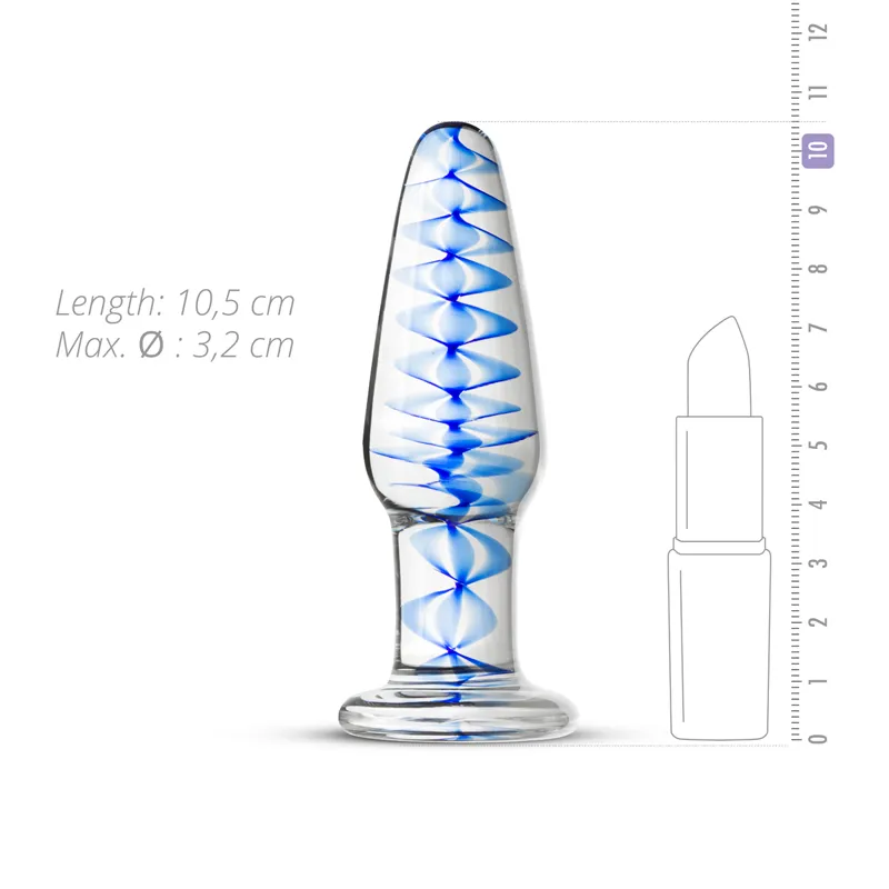 Glas-Analplug Nr. 23