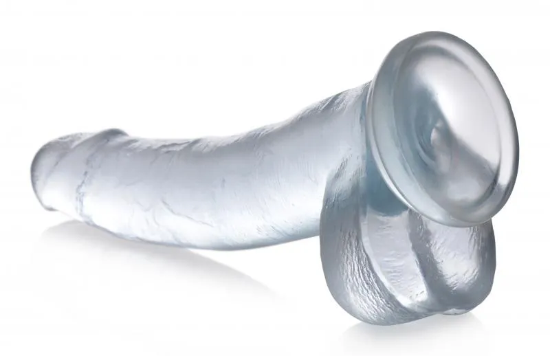 Jock C-Thru Transparenter Dildo - 23 cm