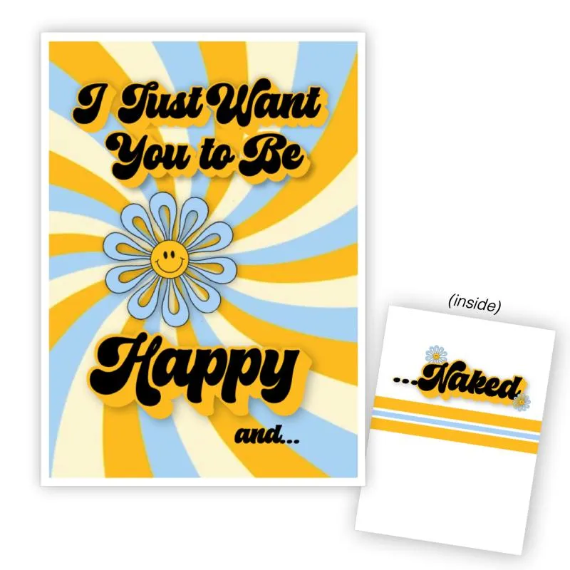 Warm Human - I Just Want You To Be Happy - And Naked