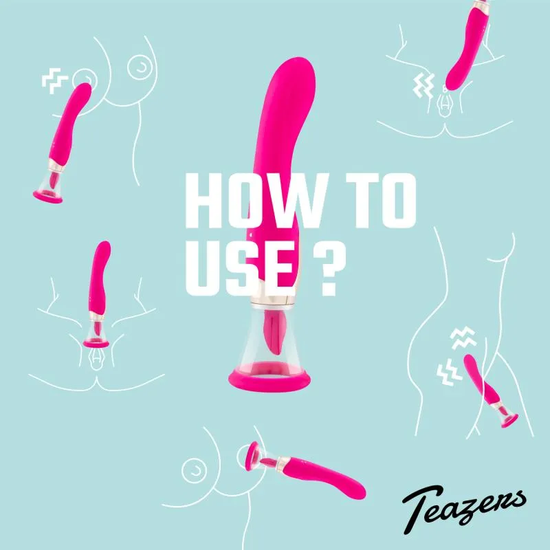 Teazers »Pleasure Pump« G-Punkt & Auflegevibrator