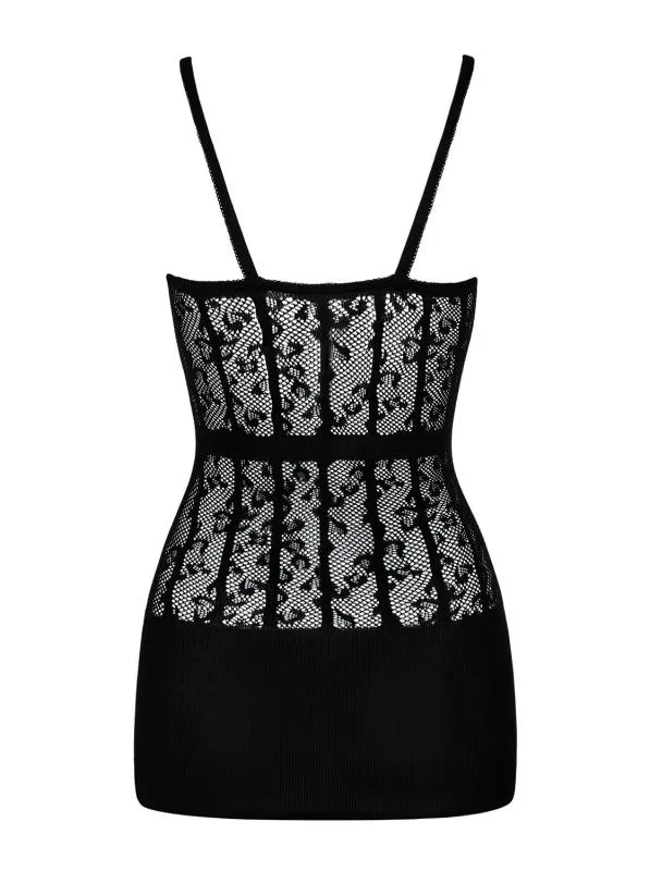 Obsessive - D605 Kleid - Schwarz
