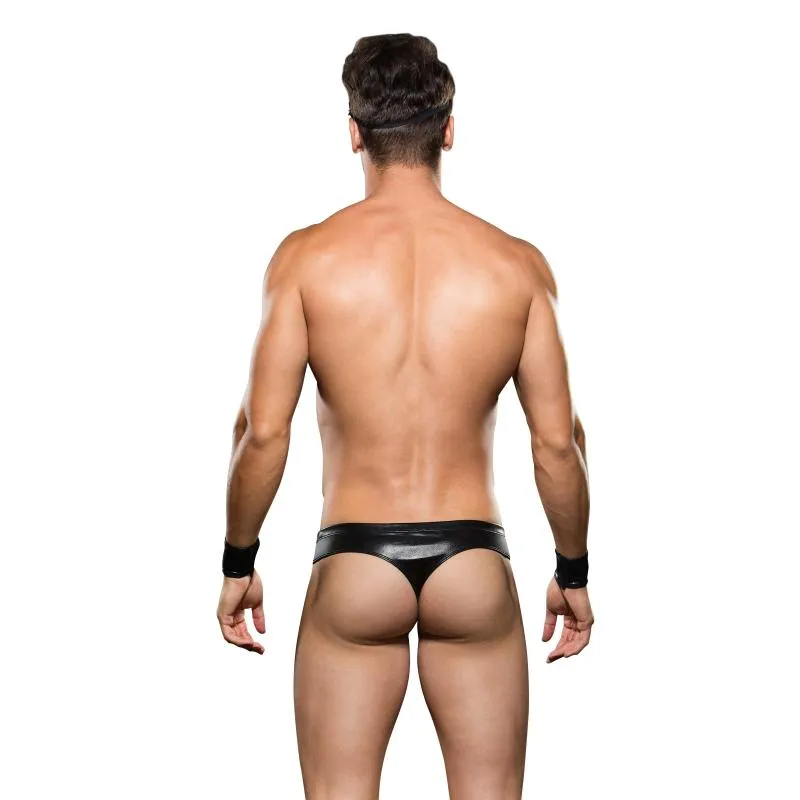 Envy - Biker Bikini Bottom/Cuff/Hat 3 Pc