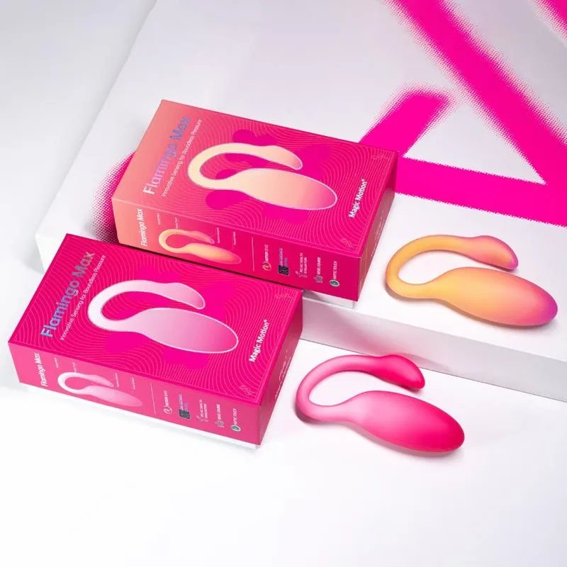 Magic Motion - Flamingo Max Vibro-Ei & Kegeltrainer in Einem - Rosa
