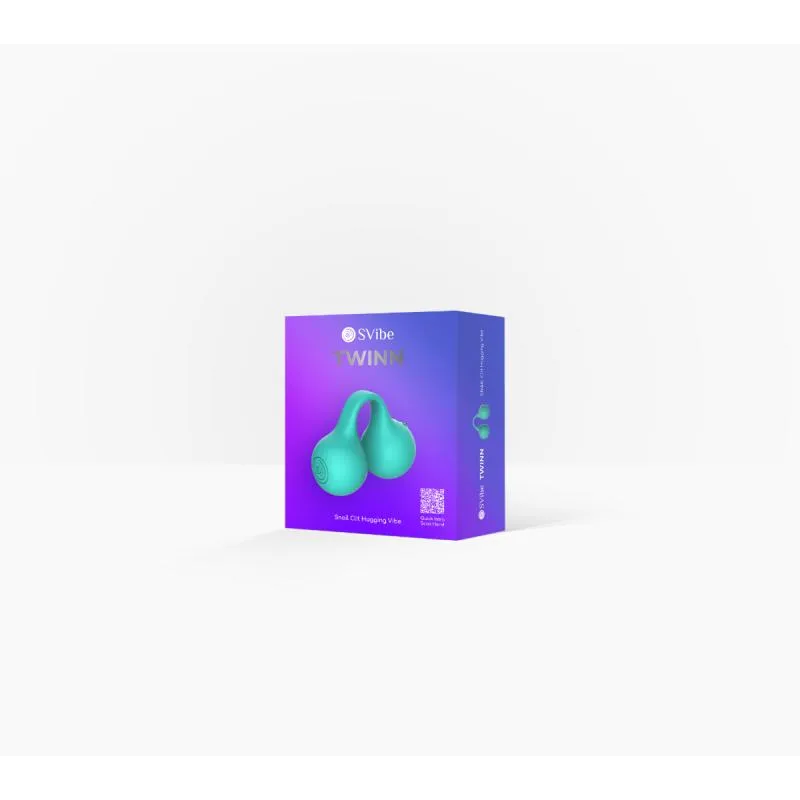 SVibe - Snail Twinn Finger Vibrator - Türkis