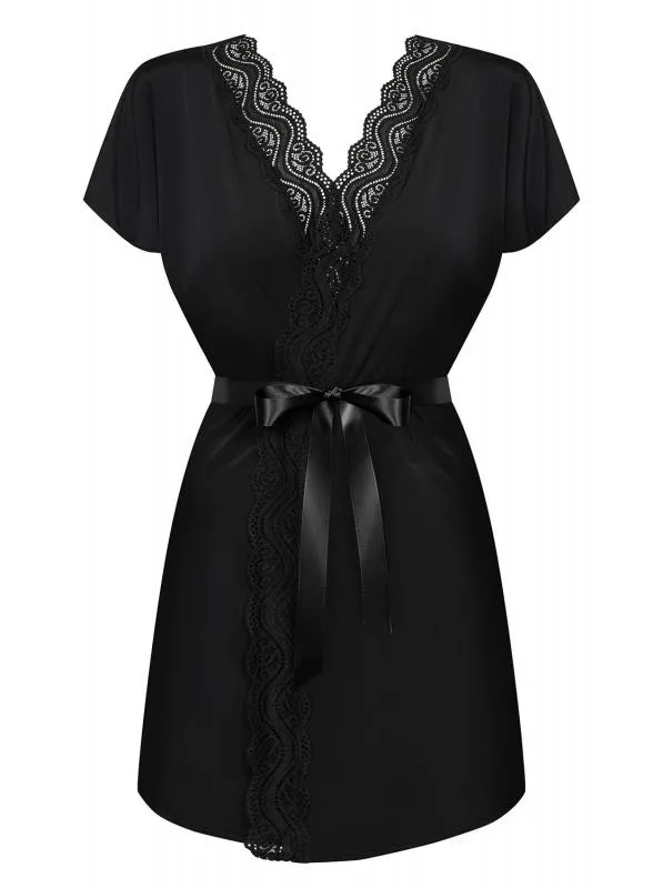 Kimono mit Spitze