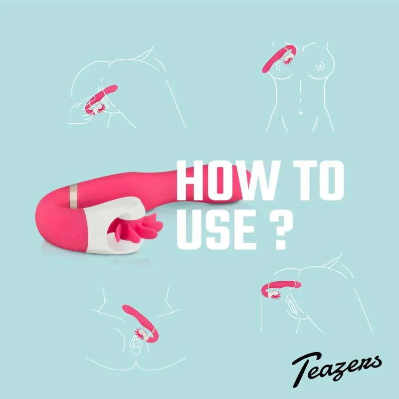 Teazers – Wheelie Vibe Vibrator – Rosa