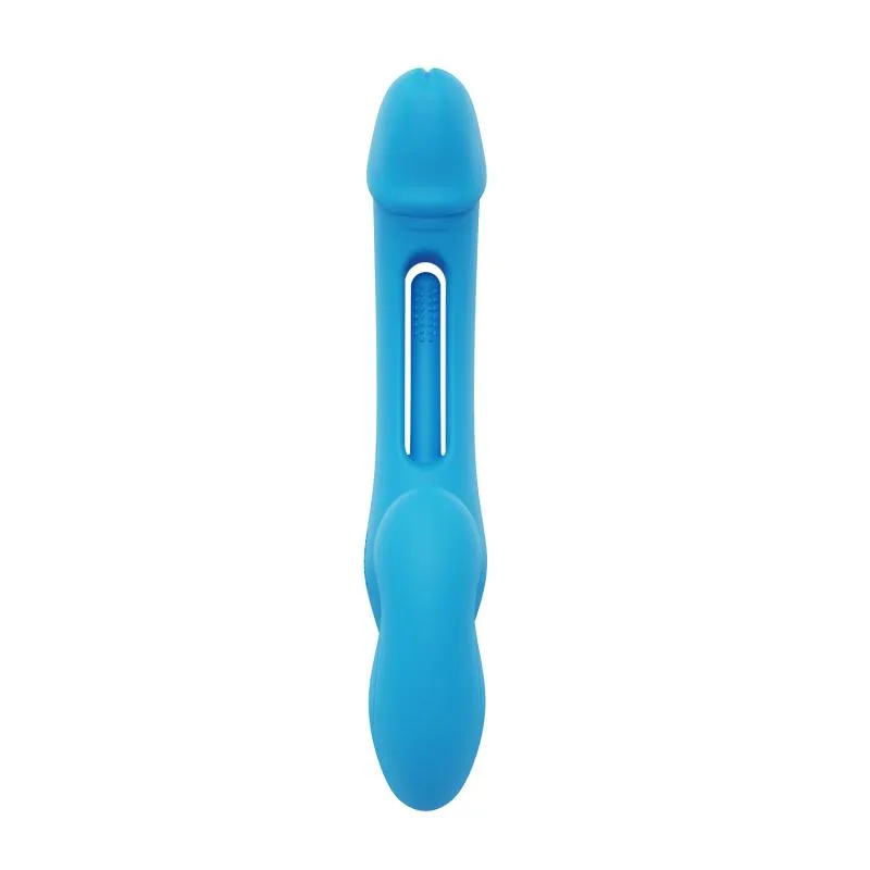 HoneyPlayBox - Harmony Duo App-gesteuerter Strapless Strap-On Bl