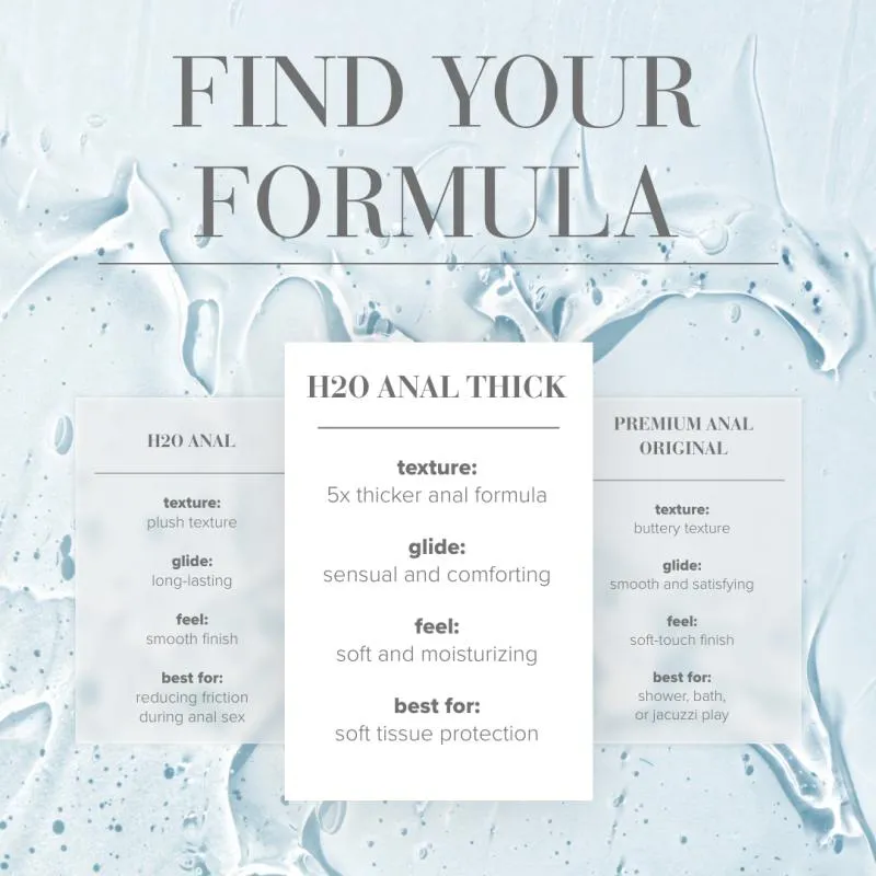 System JO - H2O Anal Thick Gleitmittel - 120 ml