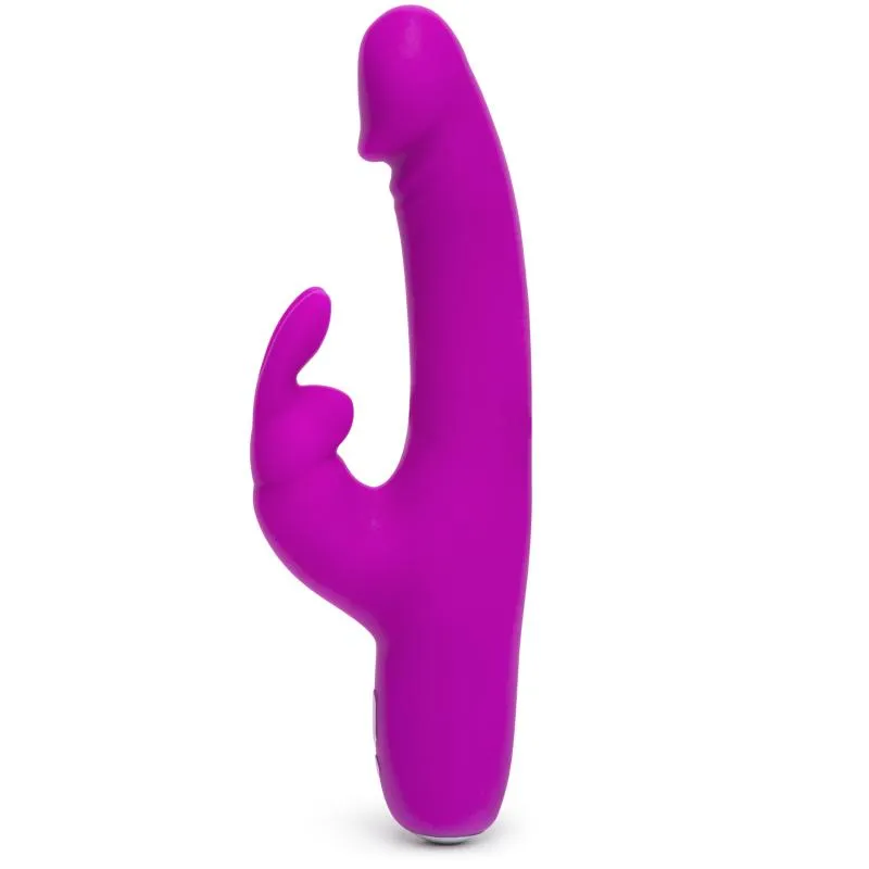 Happy Rabbit – Slimline Realistischer Rabbit Vibrator – Lila