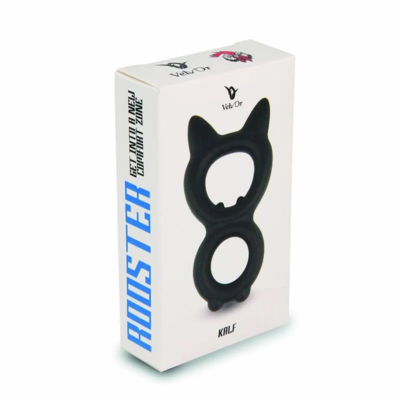 Velv%27Or - Rooster Kalf Cat Shaped Cock Ring Design