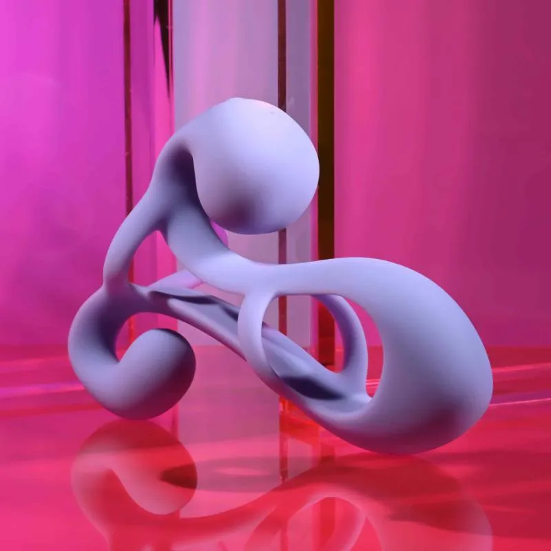 Playboy - Fantasy Cage Wearable Vibrator - Lavendel