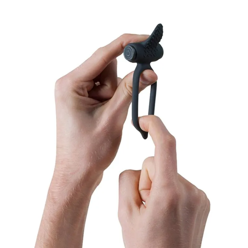 B Swish - Bcharmed Basic Cock Ring - Schwarz