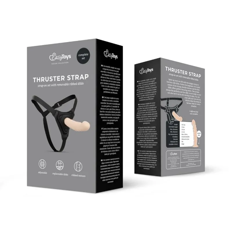 EasyToys »Banger Strap Ribbed« Strapon