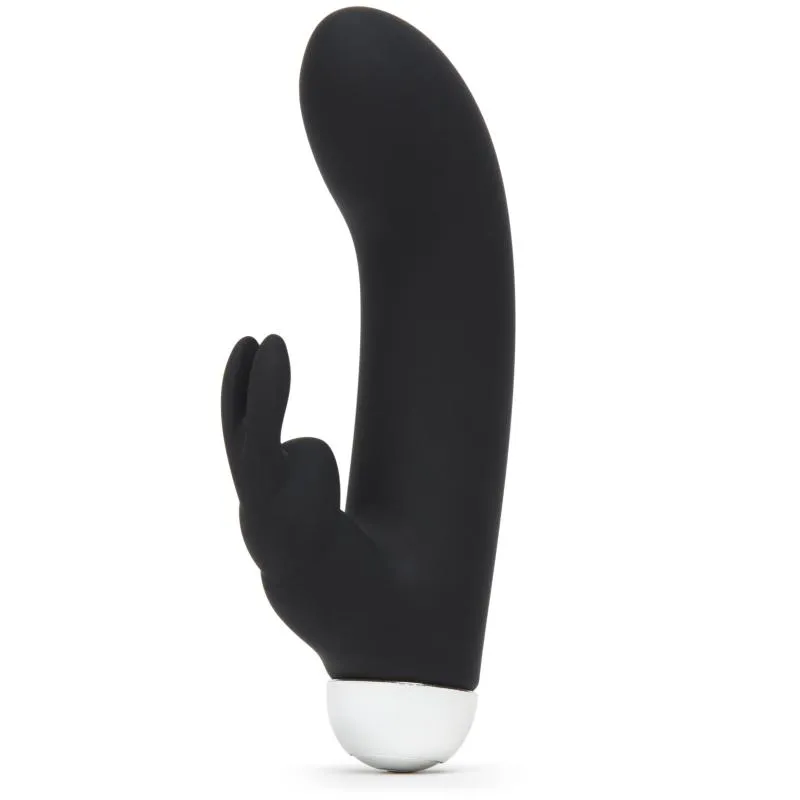Fifty Shades of Grey - Greedy Girl Wiederaufladbarer Mini Rabbit Vibrator - Schwarz
