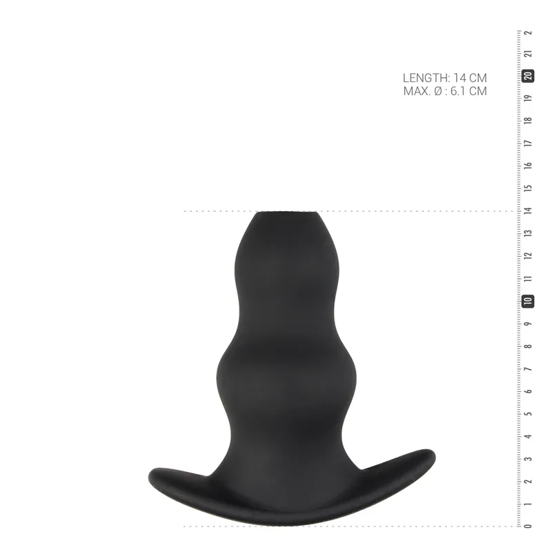 Hohler Silikon Anal Plug - Medium