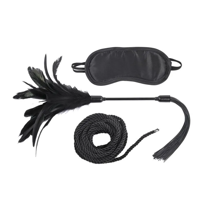 Sportsheets - Sex & Mischief Shadow Tie and Tickle Set