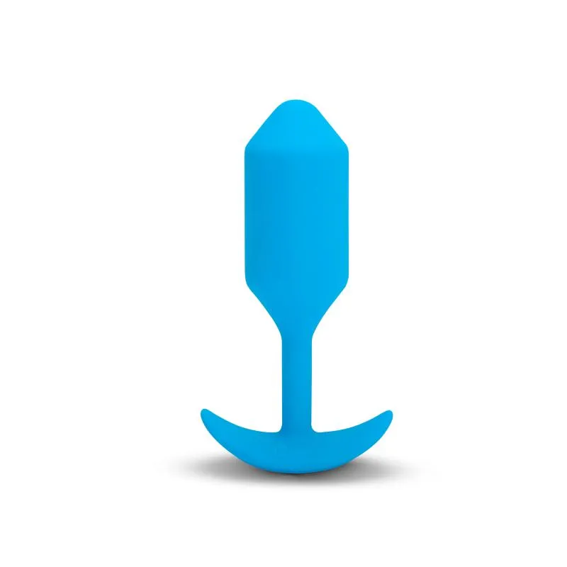 B-Vibe - Vibrating Snug Plug 3 (L) Blue