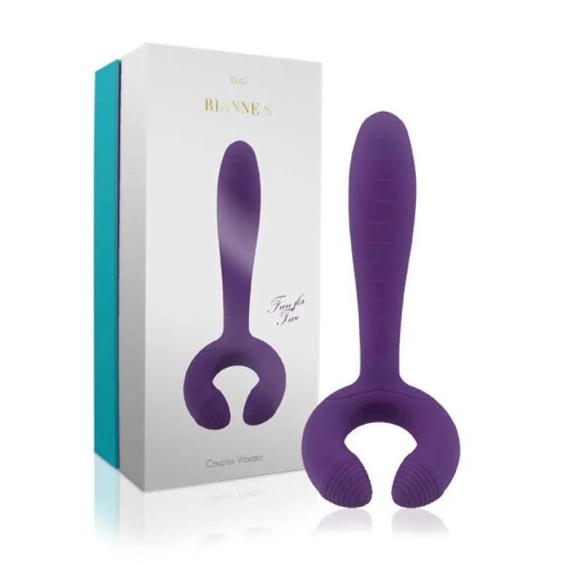 Duo Vibe Paarvibrator - Tiefes Lila
