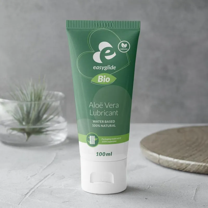 EasyGlide - Bio & Natur Wasserbasiertes Gleitmittel Aloë vera - 100 ml