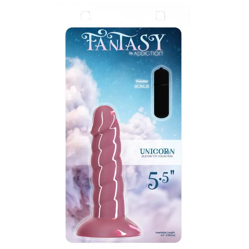 Addiction – Fantasy Unicorn Dildo 14 cm – Rosa