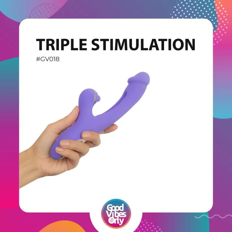 Good Vibes Only - Tess Rabbit Vibrator mit G-Punkt-Stimulator