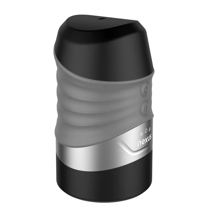 Nexus – Alpha Surge Masturbator mit Rotation & Saugfunktion – Schwarz