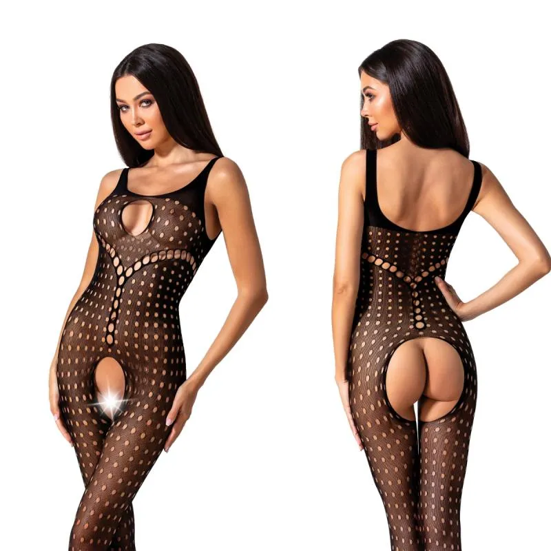 Passion - BS078 Catsuit - Schwarz