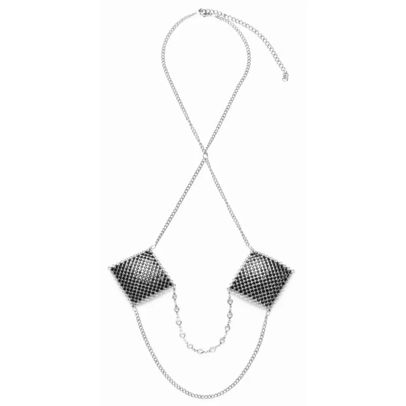 Cottelli Collection – Nippelschmuck Kette – Silber
