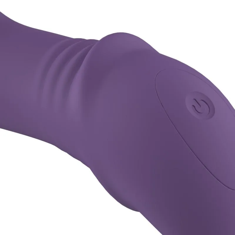 Teazers – Mini Thrusting Vibrator – Lila