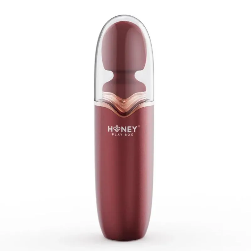 HoneyPlayBox – Stormi Heiz-Wandvibrator – Rot
