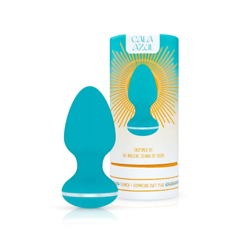 Cala Azul - Blanca Vibrierender Analplug