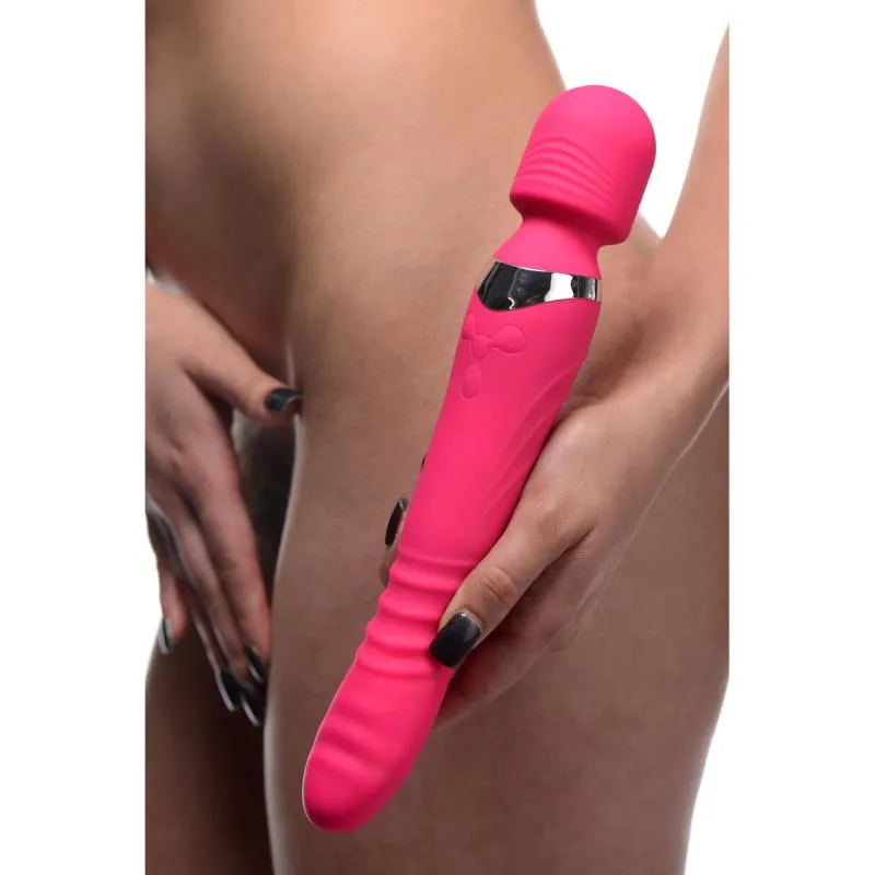 INMI - Ultra Thrust-Her Vibrationsstab aus Silikon - Rosa