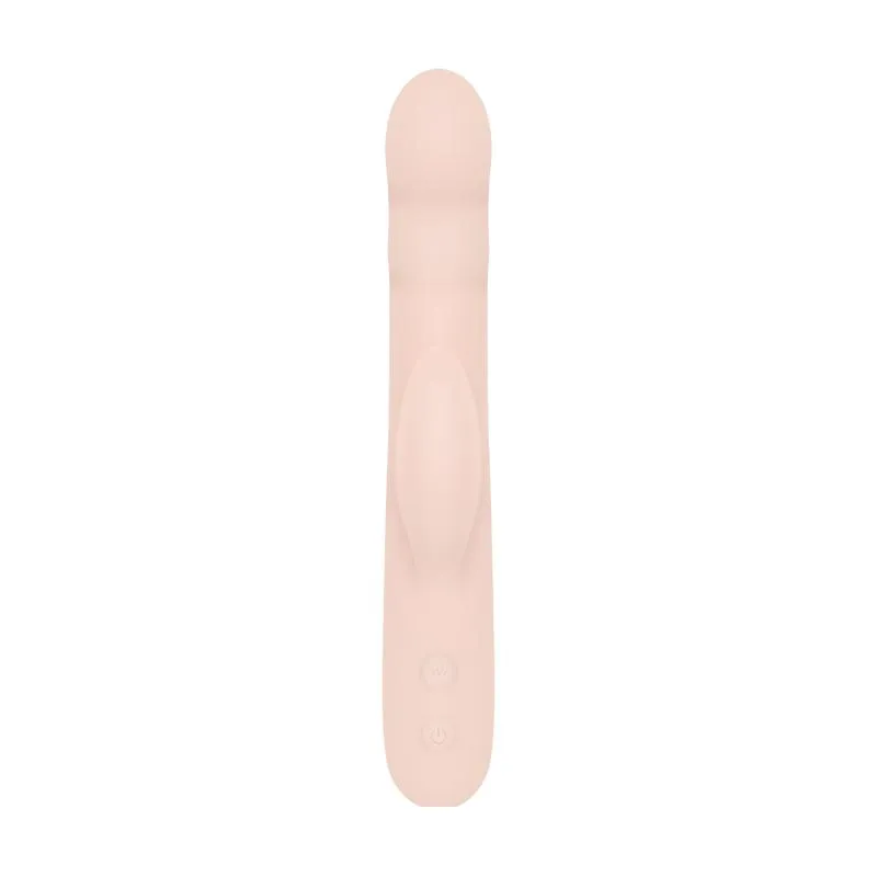 Good Vibes Only - Stoßender Vibrator - Weiches Silikon - Rosa