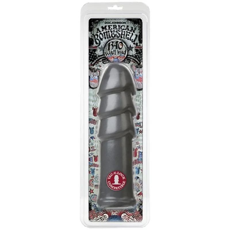 Doc Johnson - Amerikanische Bombshell B-10 Warhead - Grau