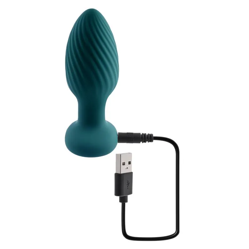 Playboy »Spinning Tail Teaser« Analplug mit Vibration & Fernbedienung