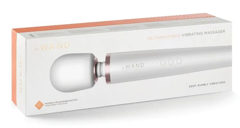 Le Wand Oplaadbare Wand Massager - Wit