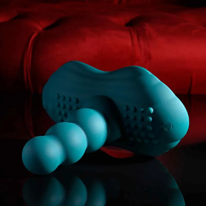Playboy - Have A Seat Ride-On Vibrator - Grün