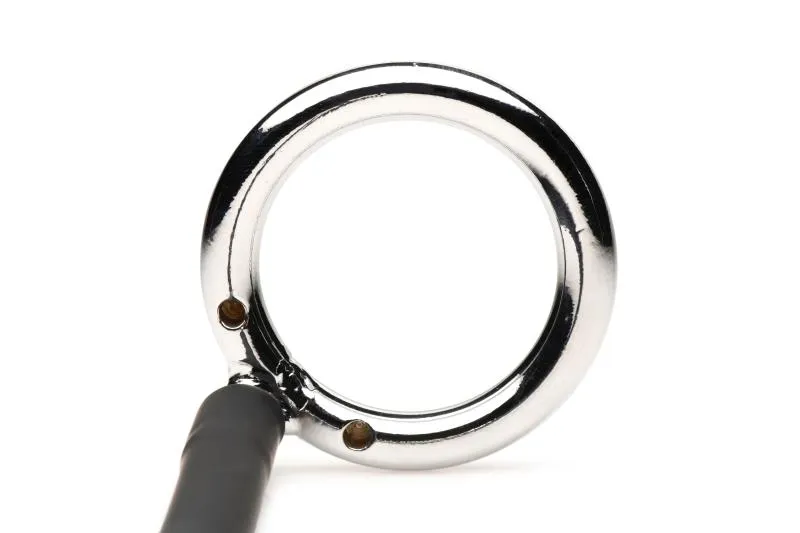 Master Series »Tug + Plug« Penisring mit Analplug