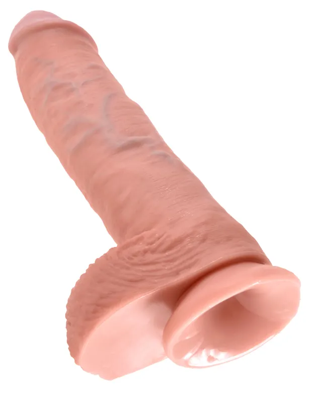King Cock Dildo mit Hoden - 25 cm
