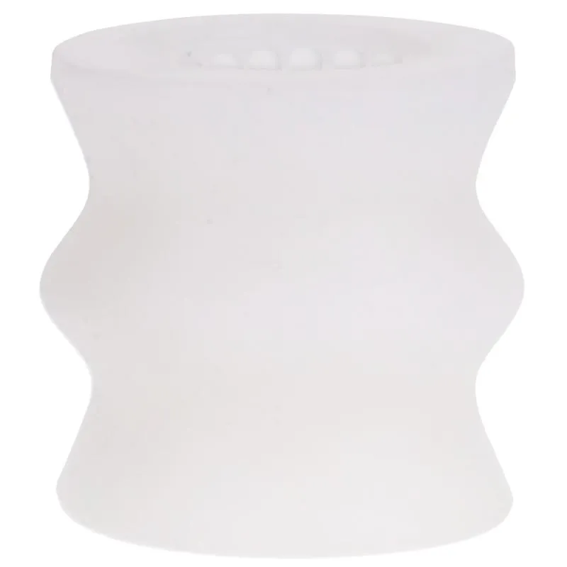 Doc Johnson - GoodHead Glow Helping Head Silicone - Weiß