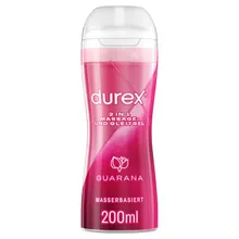 Durex 2in1 Massage- & Gleitgel Guarana - 200 ml Durex 2in1 Massage- & Gleitgel Guarana - 200 ml