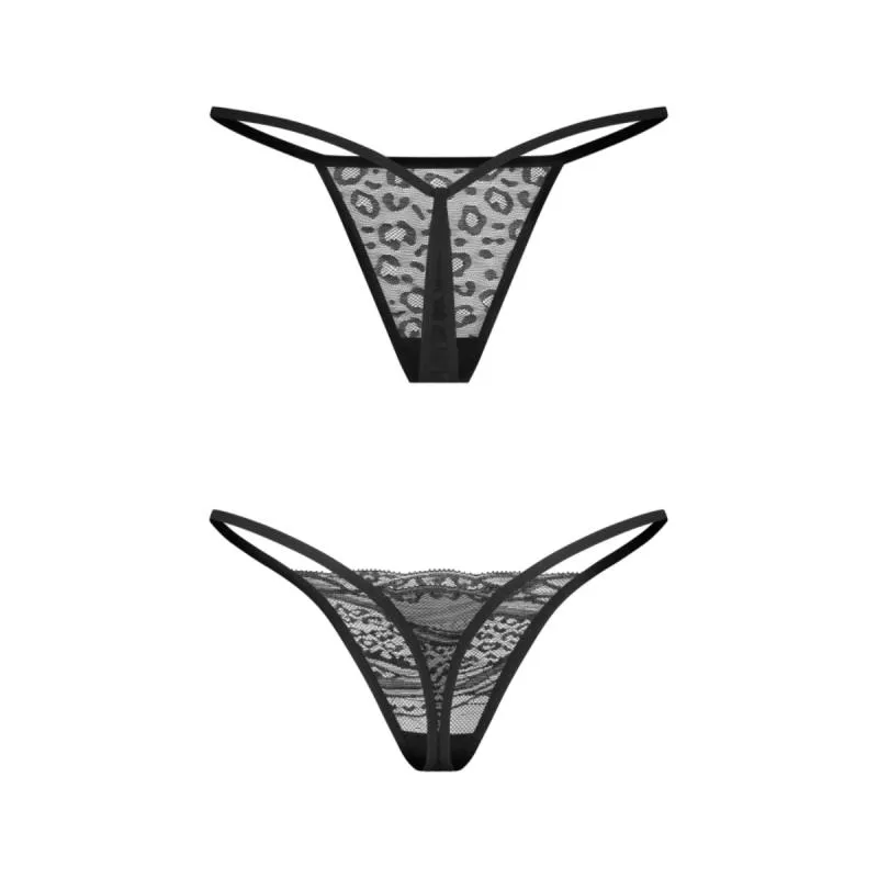 Obsessive – Clara 2er-Pack String – Schwarz